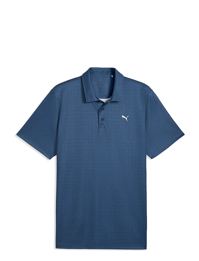 PUMA Golf - Pure 2.0 Geo Diamond Polo - oberteile & t-shirts - dark indigo-deep navy - 0