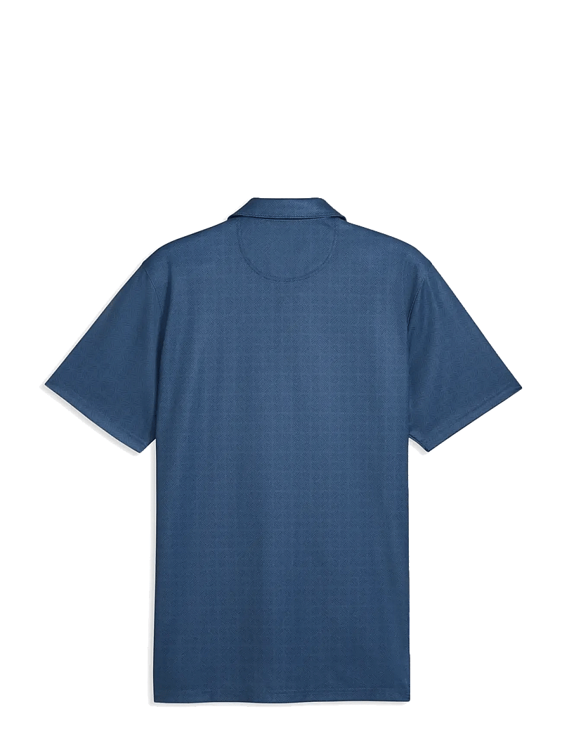 PUMA Golf - Pure 2.0 Geo Diamond Polo - oberteile & t-shirts - dark indigo-deep navy - 1