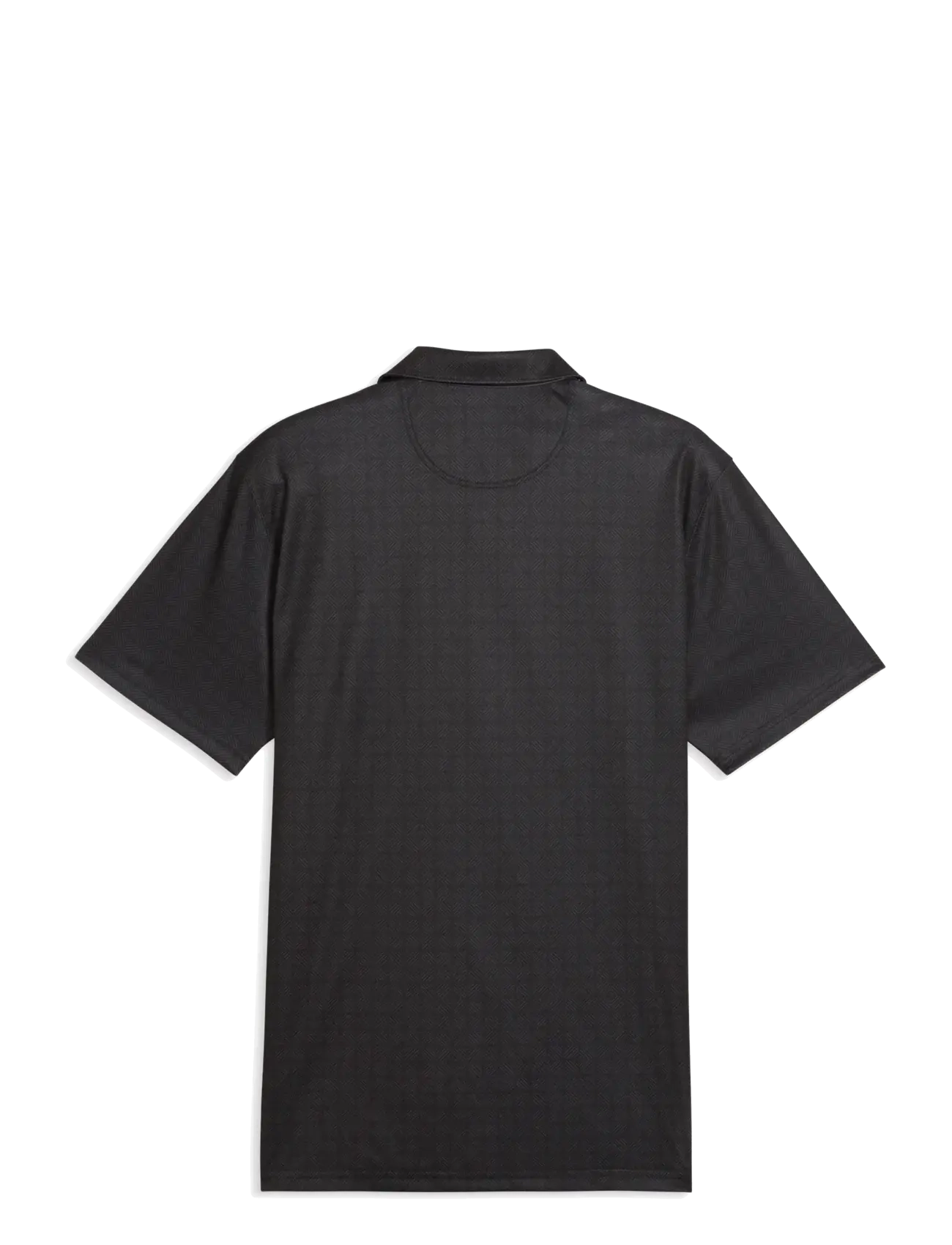 PUMA Golf - Pure 2.0 Geo Diamond Polo - koszulki polo - puma black-shady gray - 1