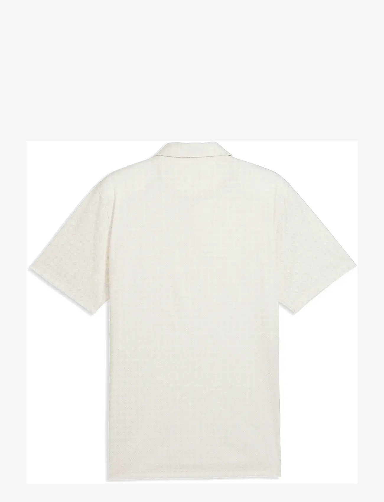 PUMA Golf - Pure 2.0 Geo Diamond Polo - oberteile & t-shirts - warm white-ice coffee - 1