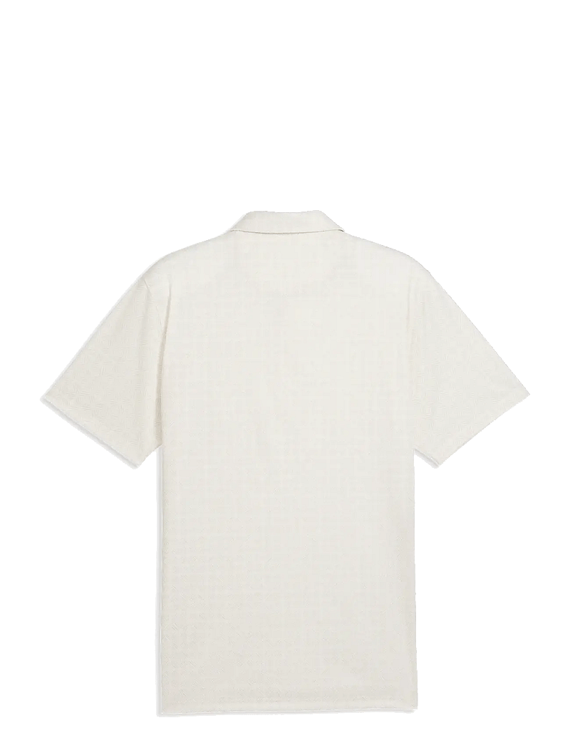 PUMA Golf - Pure 2.0 Geo Diamond Polo - oberteile & t-shirts - warm white-ice coffee - 1