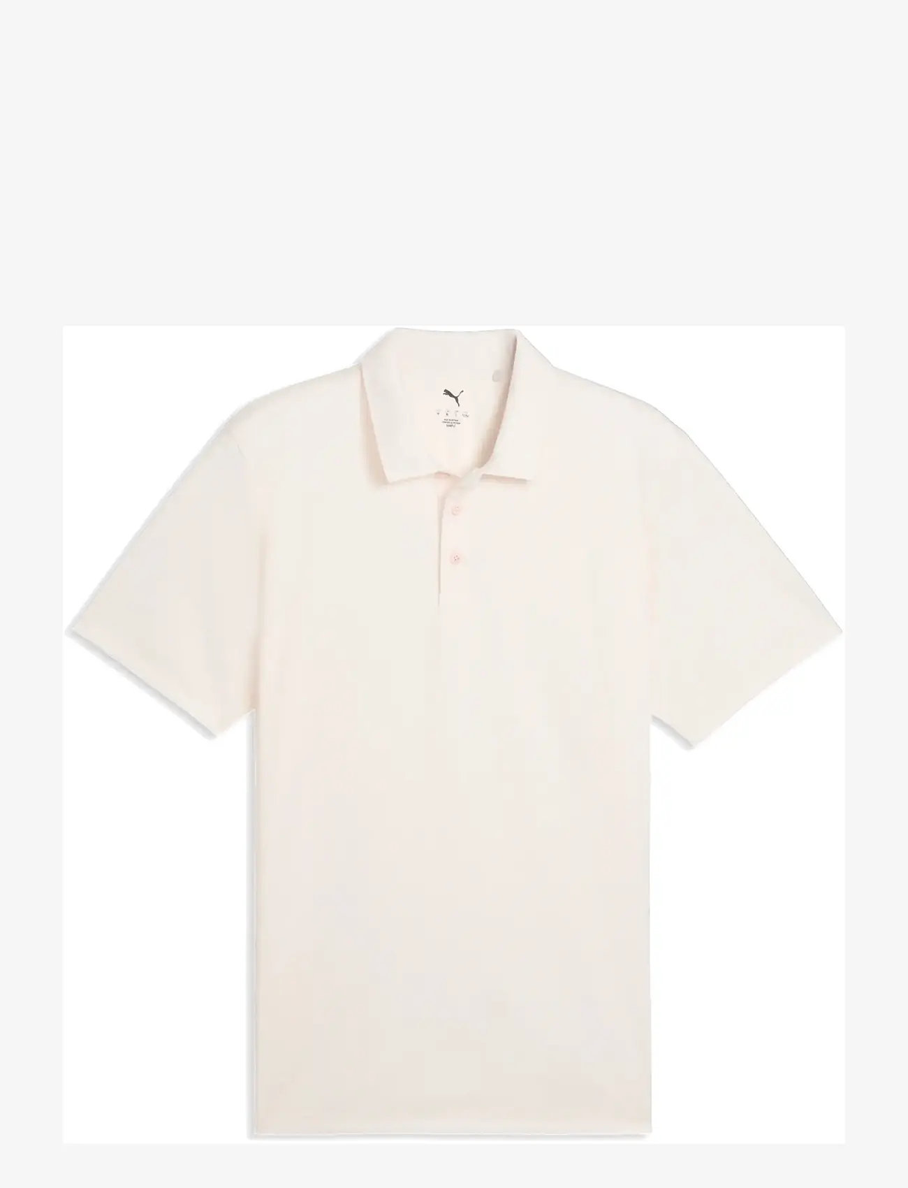 PUMA Golf - Pure 2.0 Geo Diamond Polo - oberteile & t-shirts - warm white-rose blossom - 0