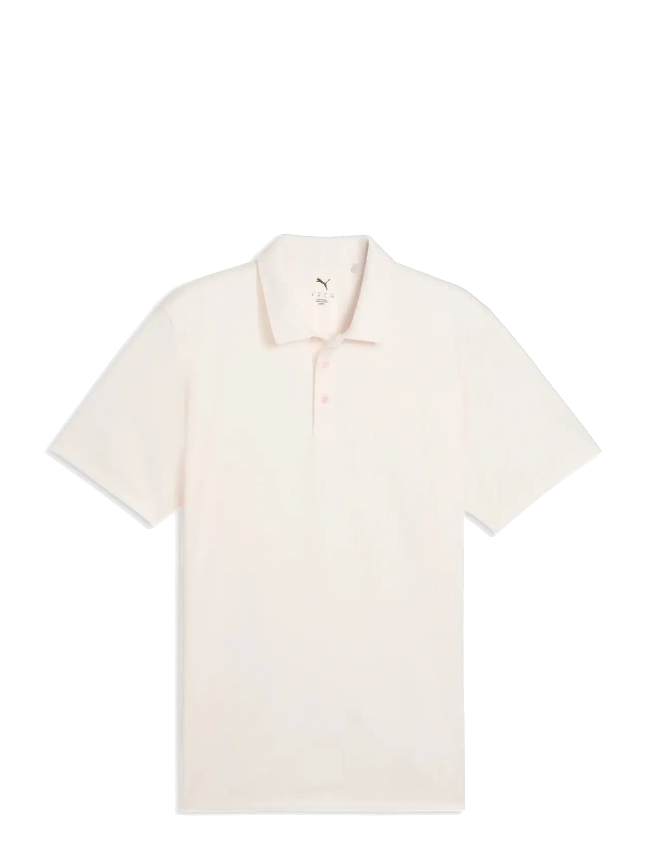 PUMA Golf Pure 2.0 Geo Diamond Polo - PUMA Golf - WARM WHITE-ROSE BLOSSOM / cream