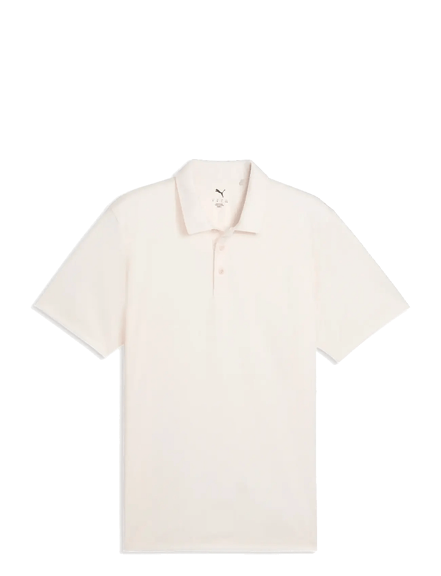 PUMA Golf - Pure 2.0 Geo Diamond Polo - topit & t-paidat - warm white-rose blossom - 0