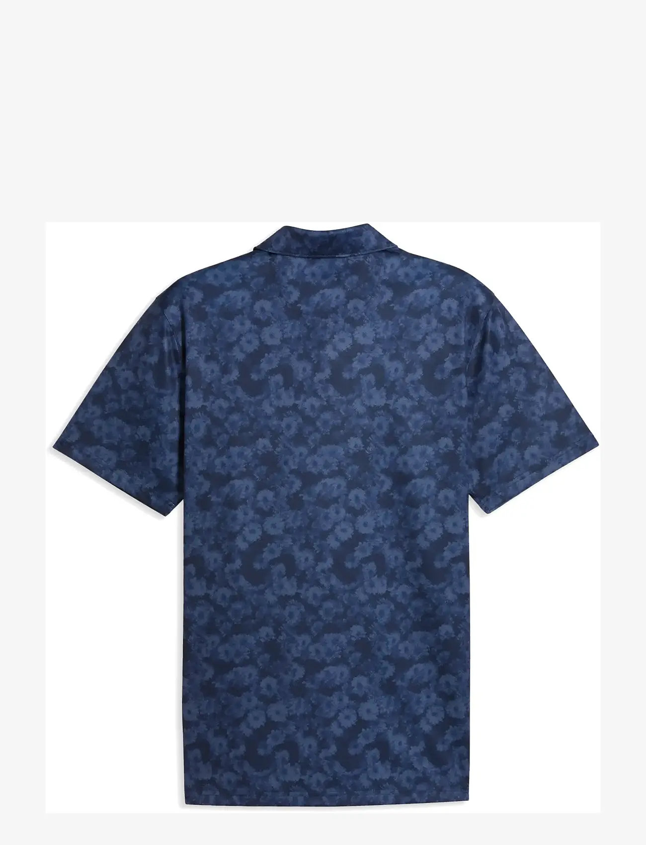 PUMA Golf - Pure 2.0 Floral Polo - oberteile & t-shirts - deep navy - 1