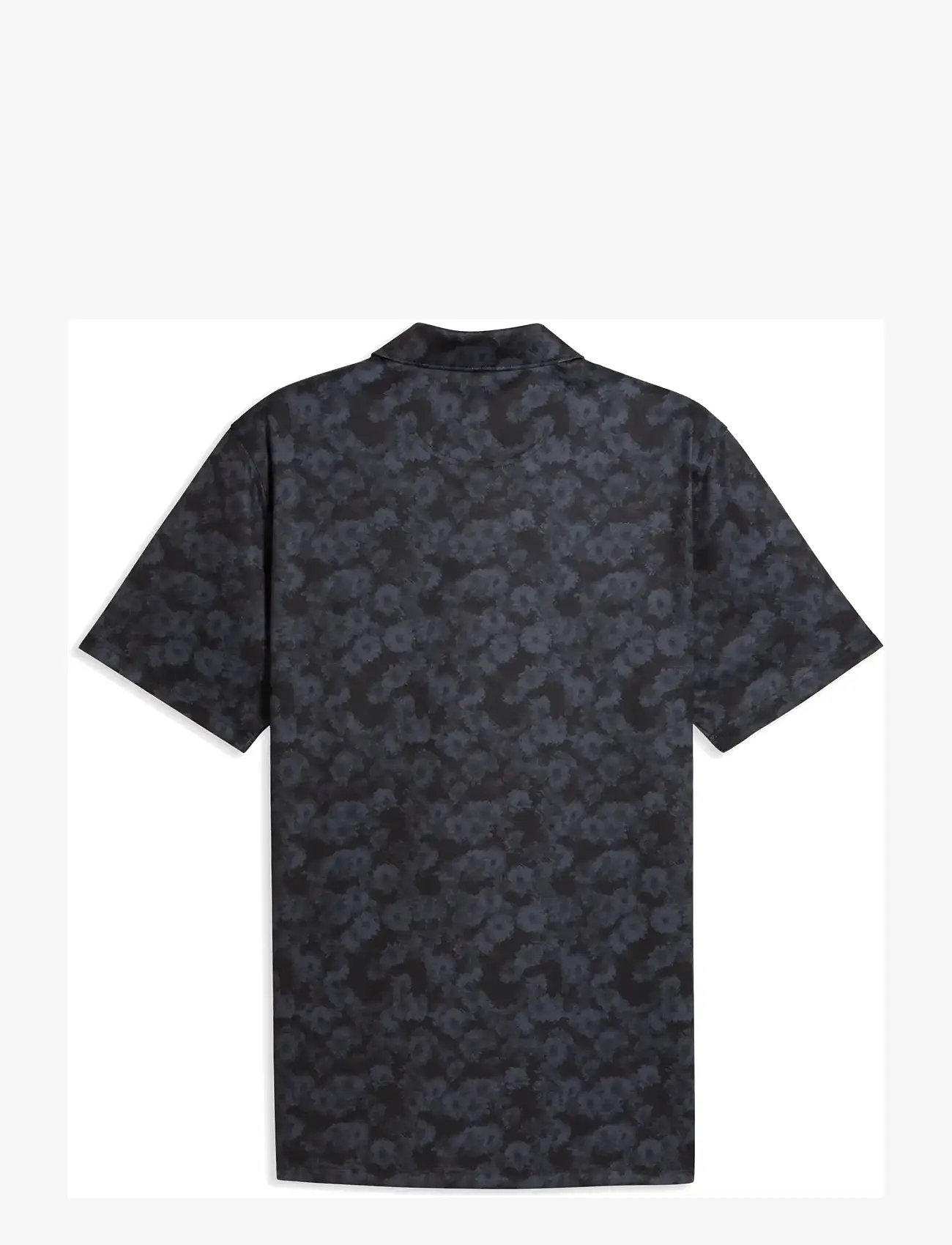 PUMA Golf - Pure 2.0 Floral Polo - oberteile & t-shirts - puma black - 1