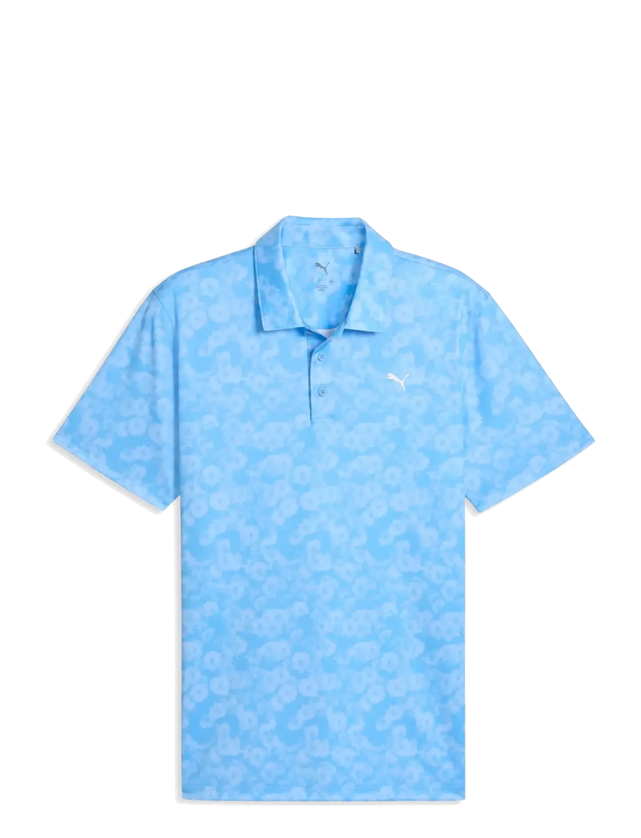 PUMA GOLF Pure 2.0 Floral Polo Blau - XL - Herren
