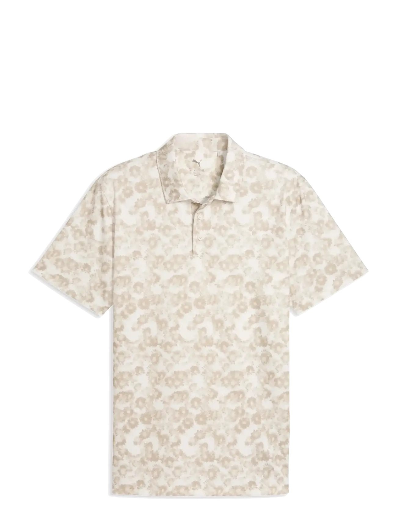 PUMA GOLF Pure 2.0 Floral Polo Beige - L - Herren