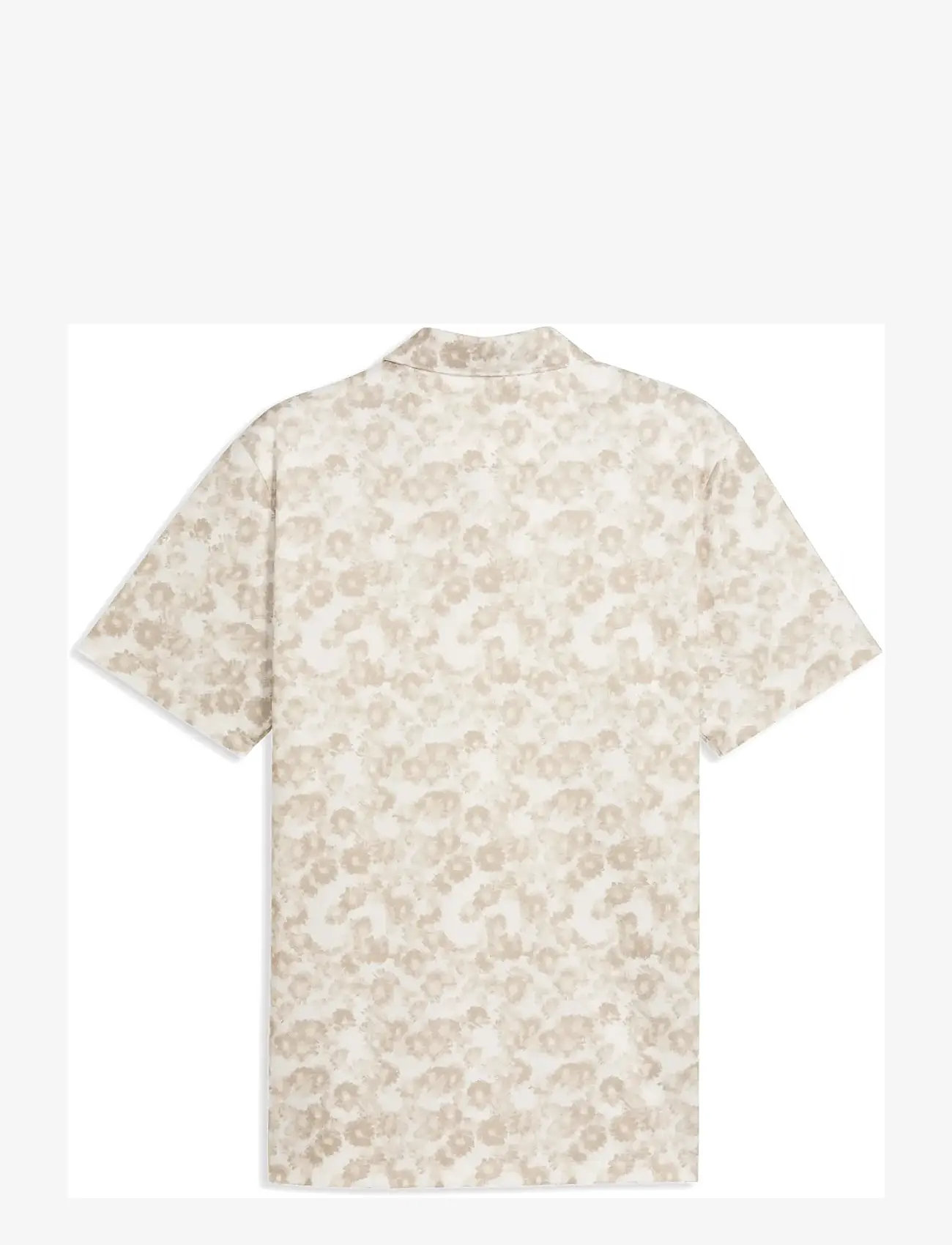 PUMA Golf - Pure 2.0 Floral Polo - toppe & t-shirts - warm white - 1