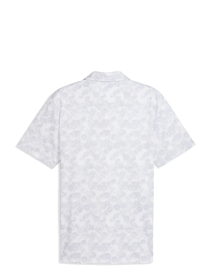 PUMA Golf - Pure 2.0 Floral Polo - topit & t-paidat - white glow - 1