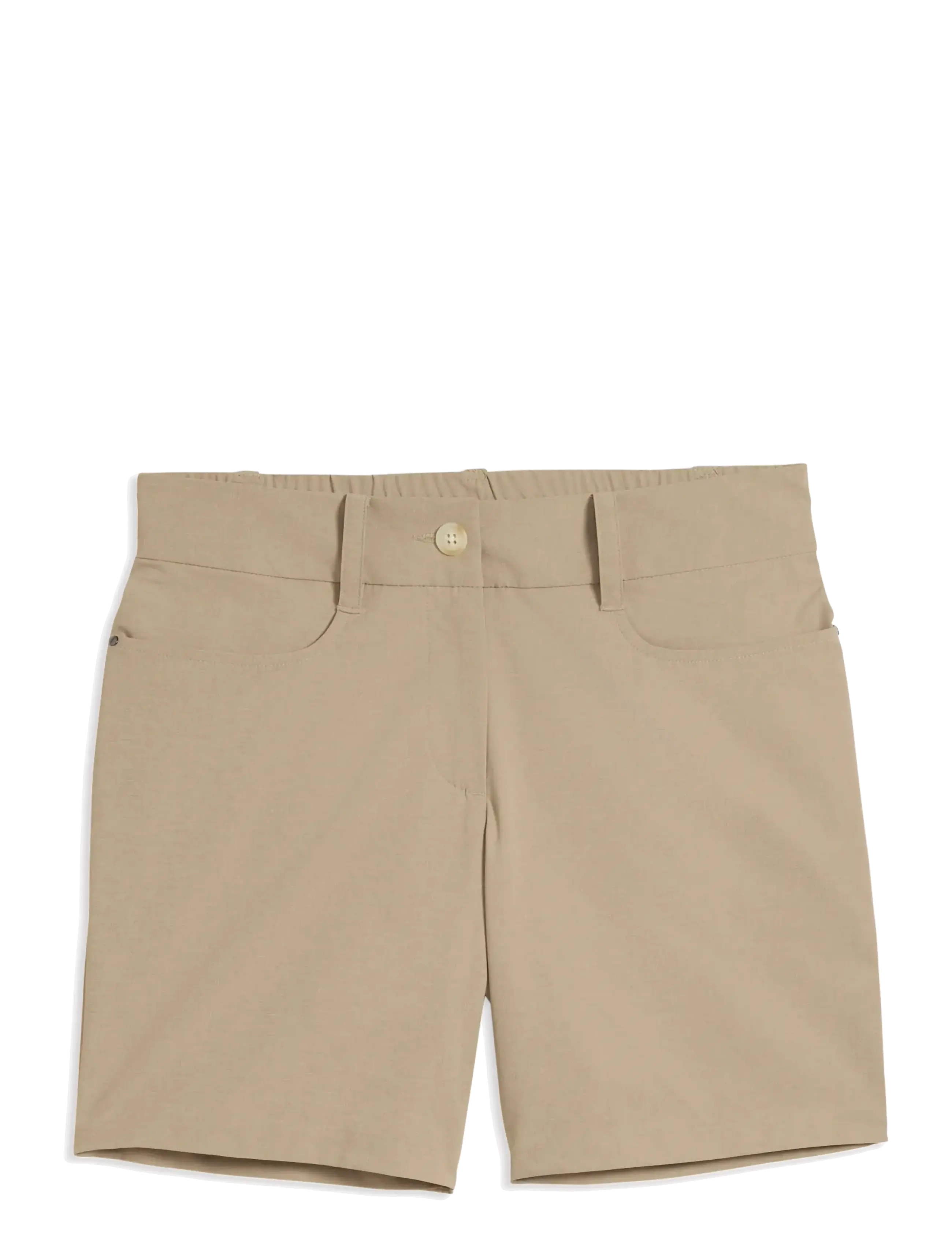 PUMA Golf W Avant Short 6", Damen, Shorts, Beige, Gr.M