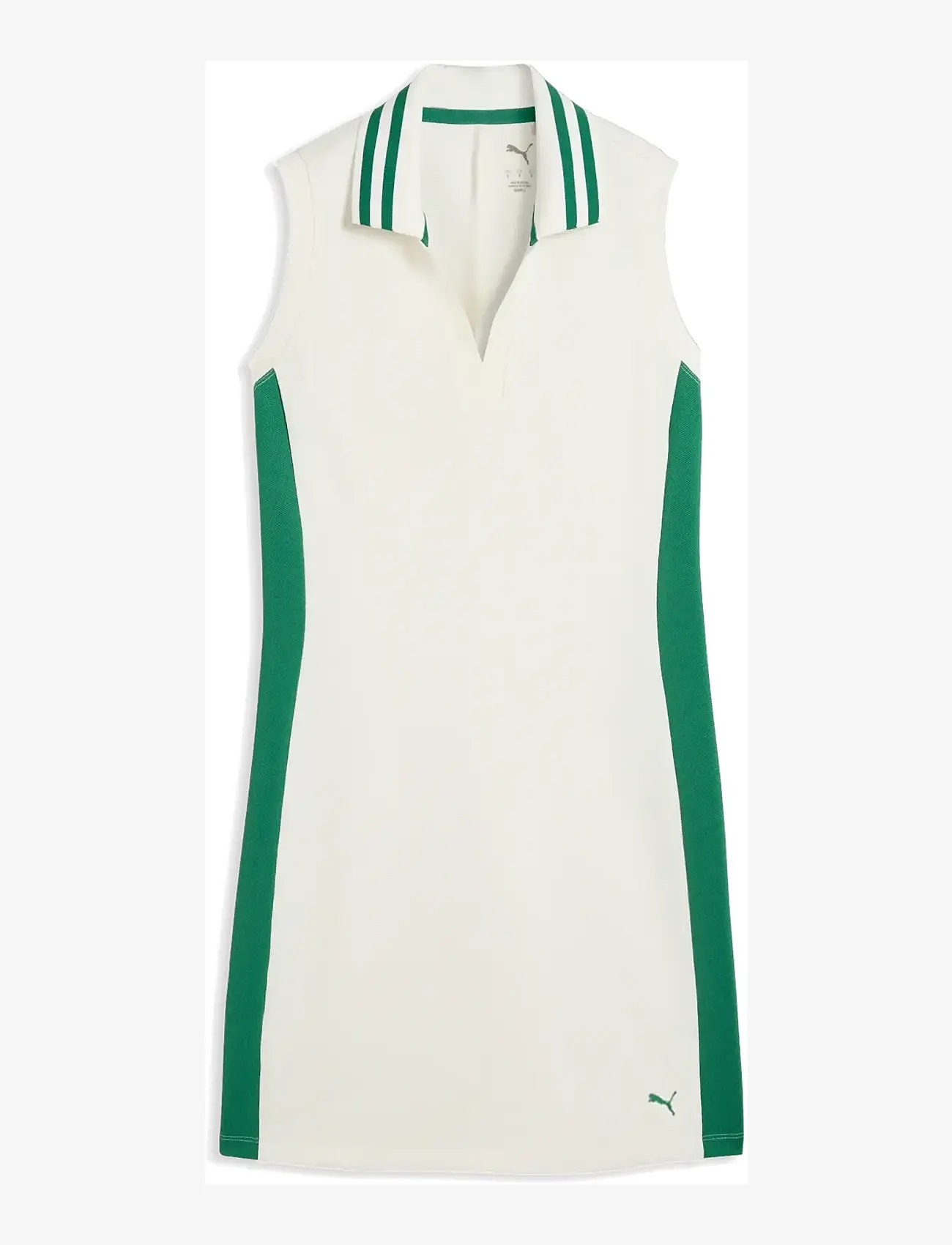 PUMA Golf - W 30904 SL Pique Dress - suknelės ir sijonai - warm white - 0