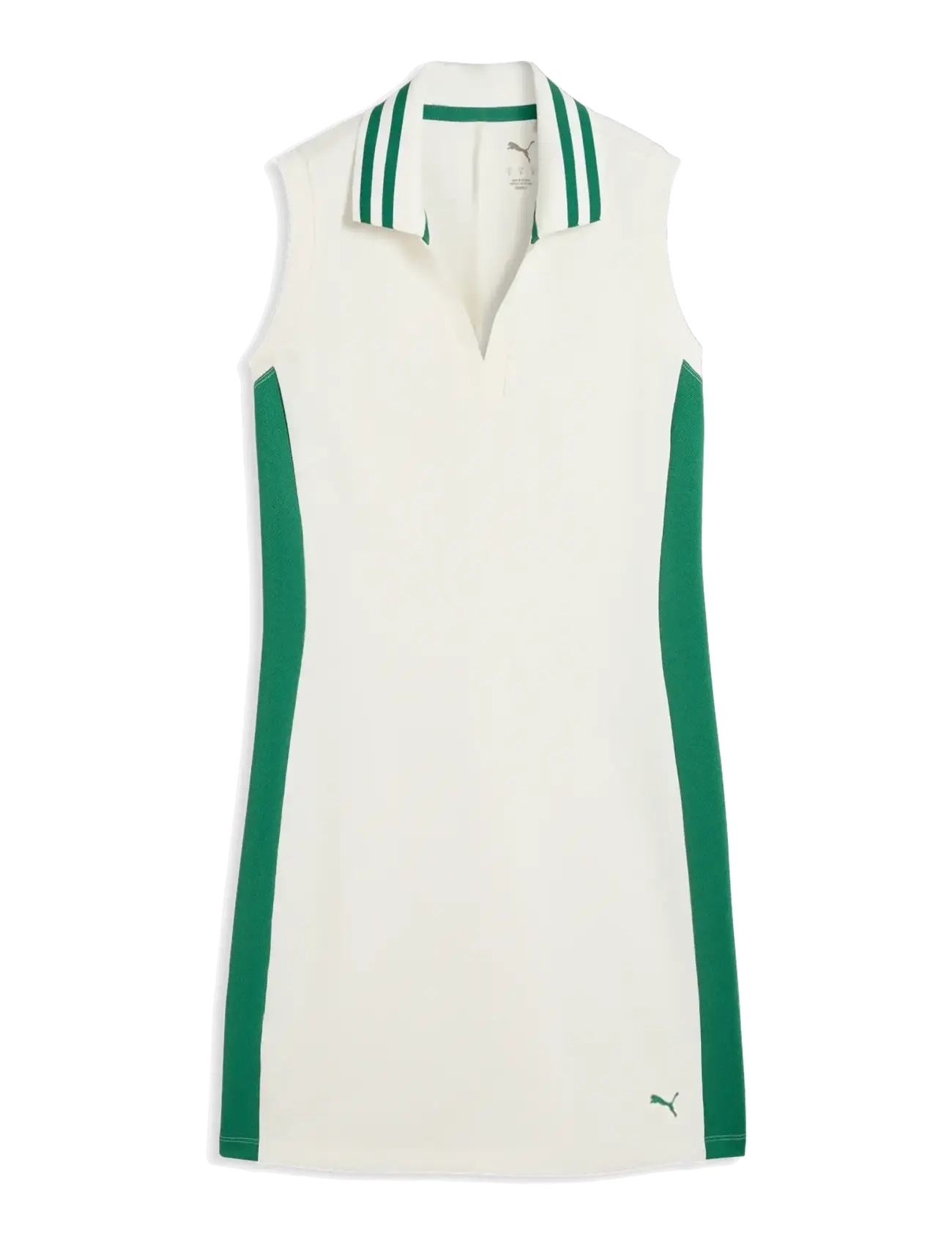 PUMA Golf W 30904 SL Pique Dress - Kleider & Röcke - WARM WHITE / white