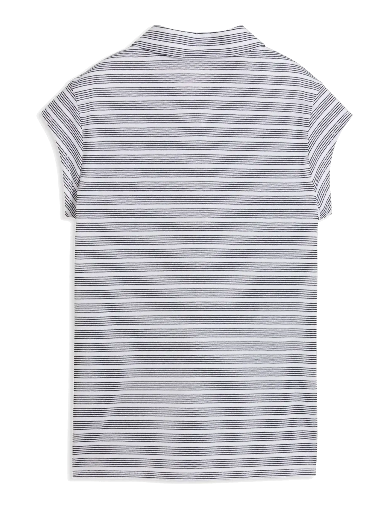 PUMA Golf W Pique Yd Stripe Cap Sleeve blusar dam – bild 2