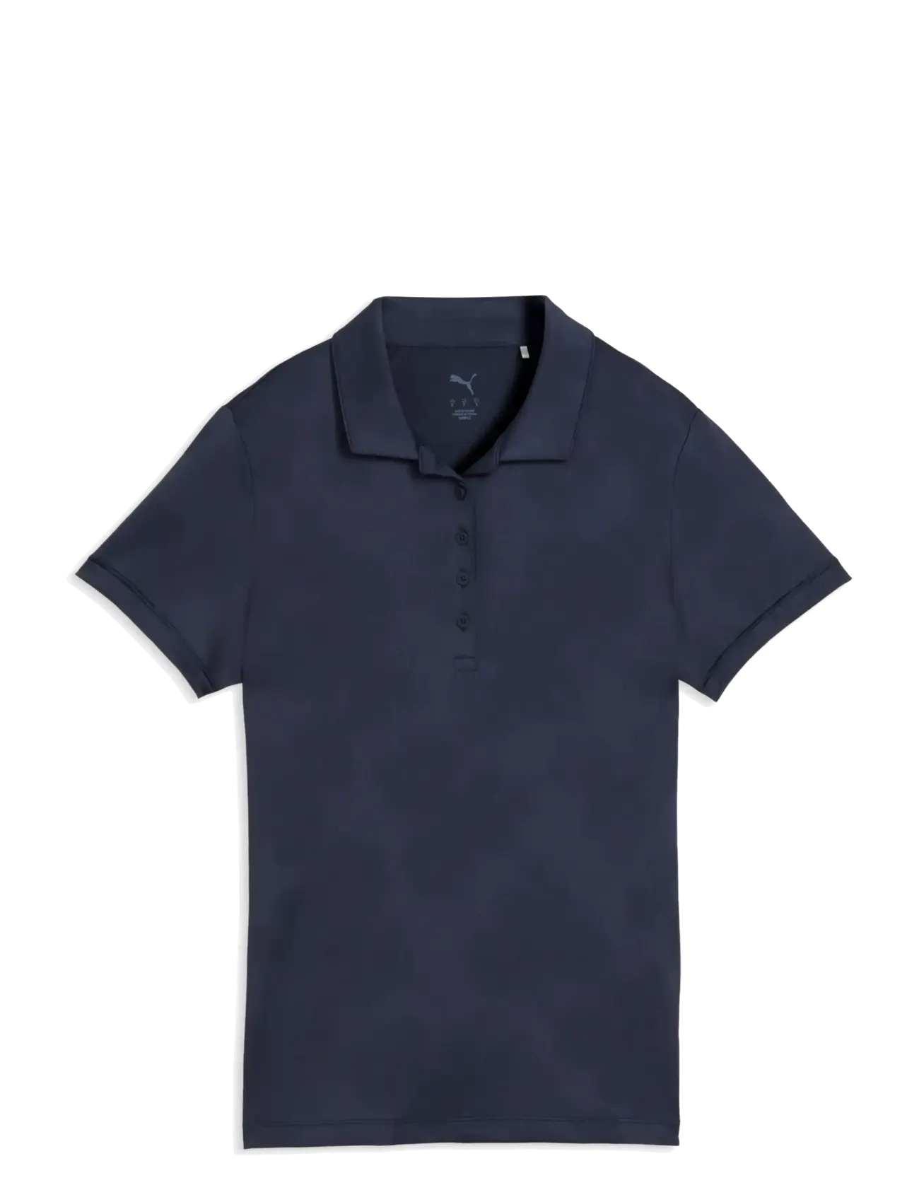 PUMA Golf W Floral Lace Jacquard SS Polo - PUMA - DEEP NAVY / navy