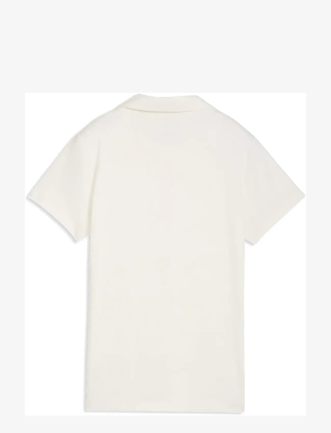 PUMA Golf - W Floral Lace Jacquard SS Polo - alussärgid ja t-särgid - warm white - 1