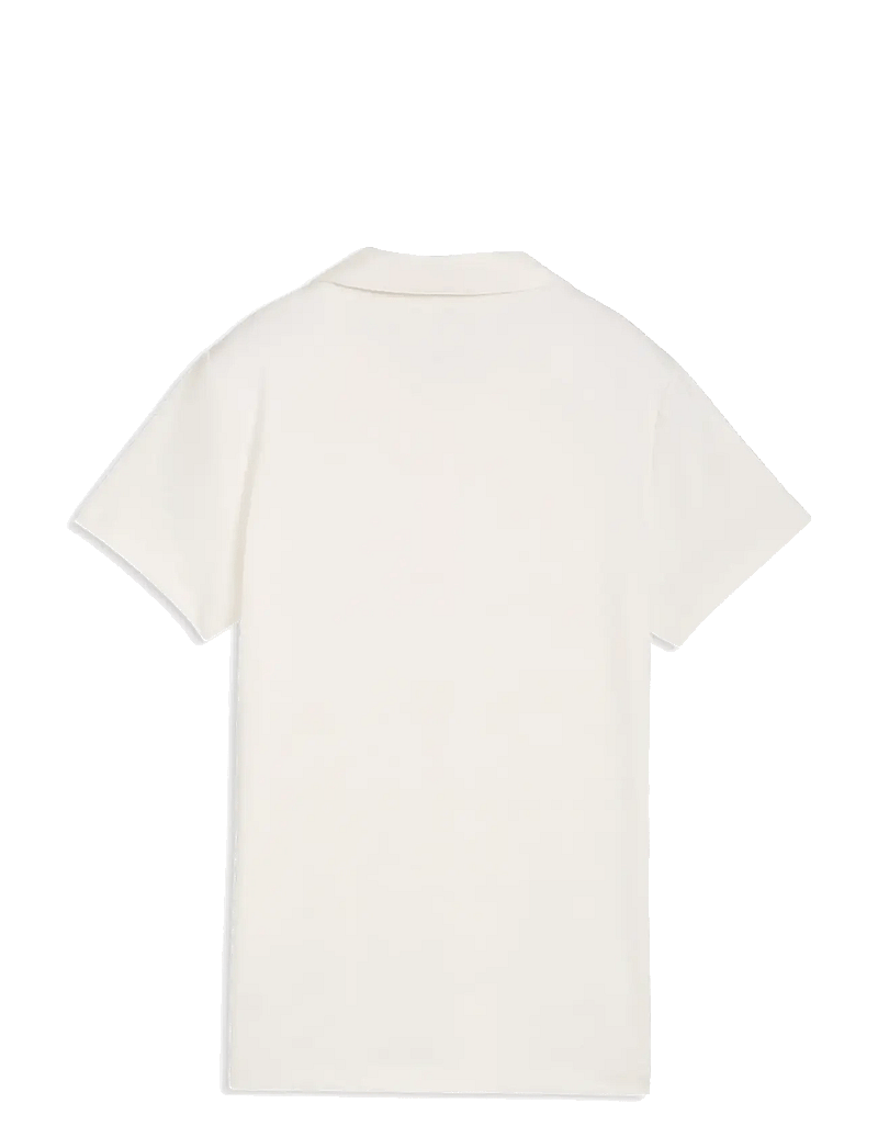 PUMA Golf - W Floral Lace Jacquard SS Polo - alussärgid ja t-särgid - warm white - 1