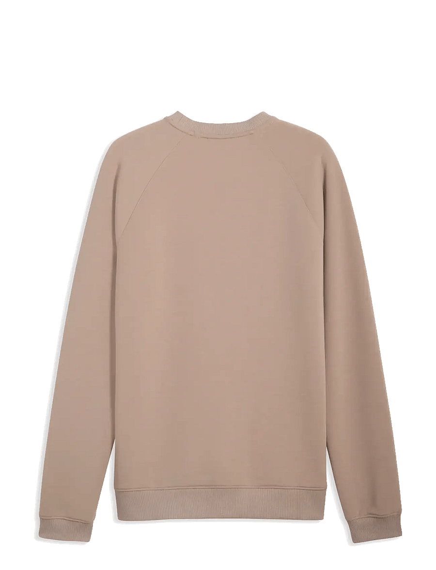 PUMA Golf - Cloudspun Fleece Crewneck - LC - overdele - ice coffee - 1