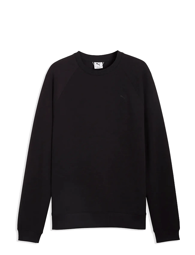 PUMA Golf - Cloudspun Fleece Crewneck - LC - oberteile - puma black - 0