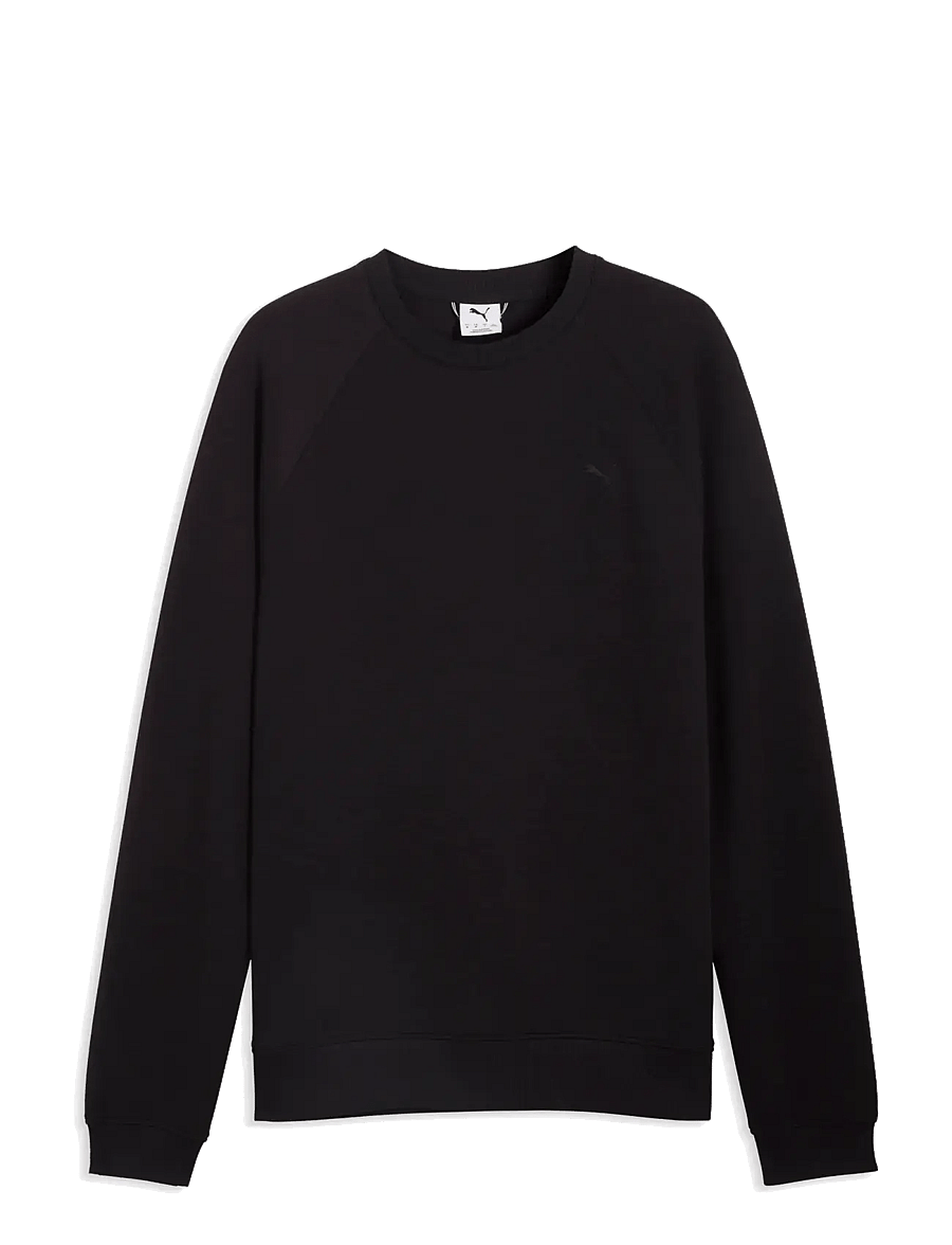 PUMA Golf - Cloudspun Fleece Crewneck - LC - oberteile - puma black - 0
