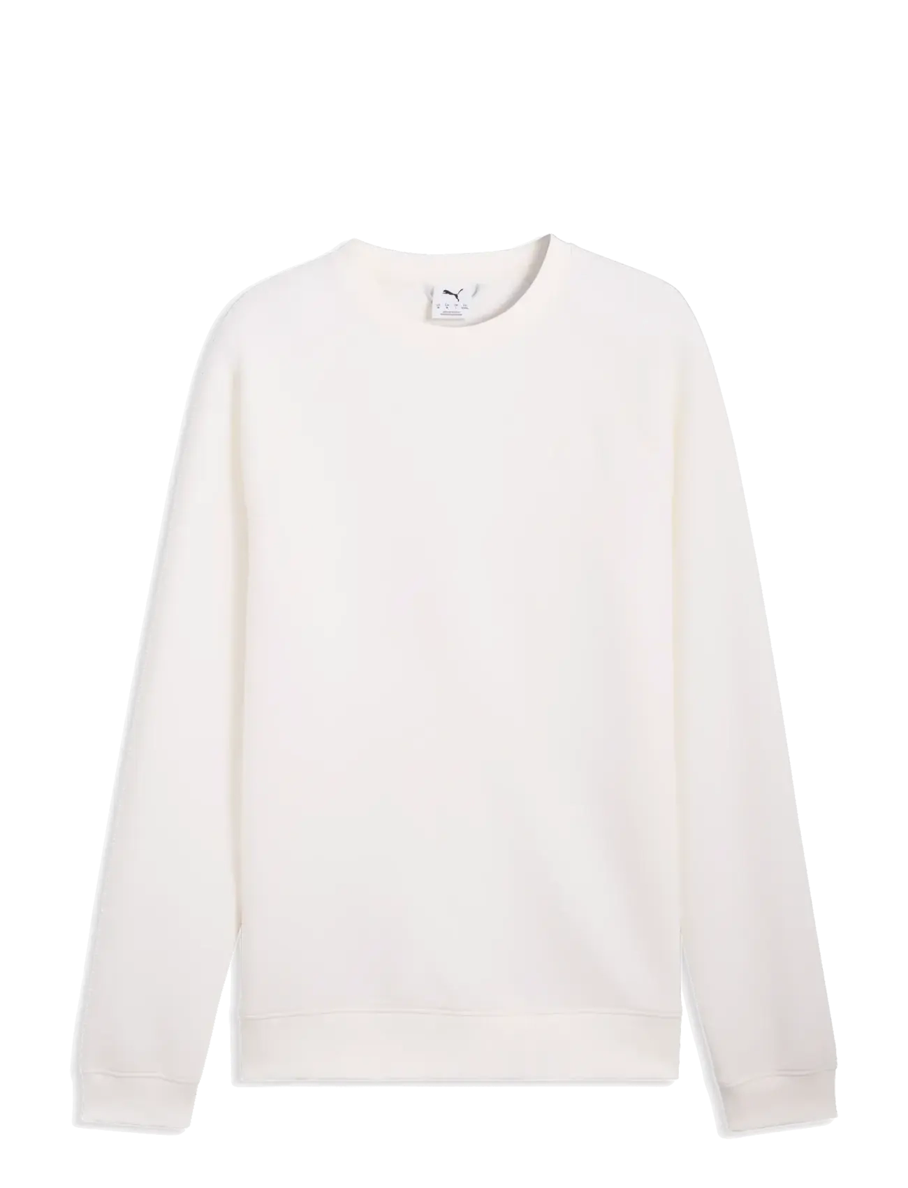 PUMA Golf Cloudspun Fleece Crewneck Lc, Mænd, Fleece Crewneck Sweatshirt, Cream, Str: M