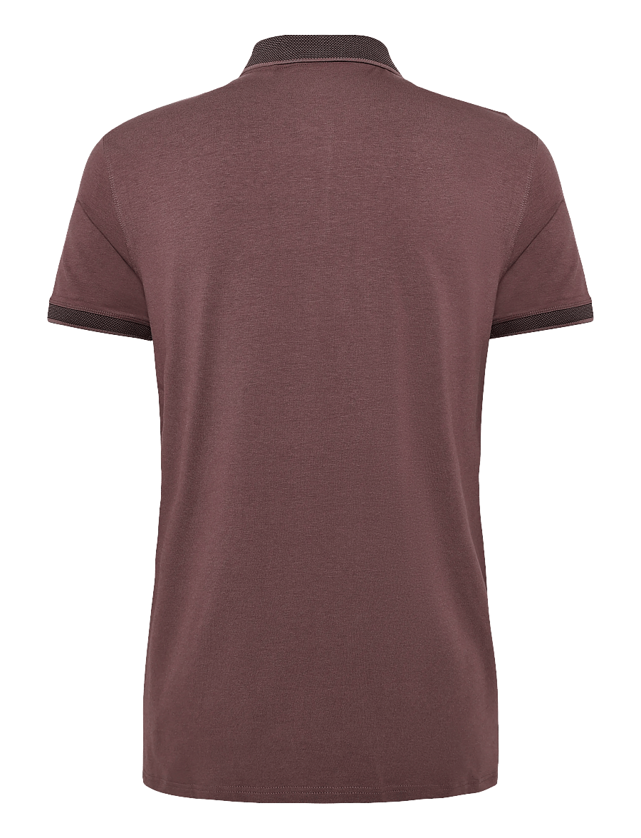 PUMA Golf - Modalon Crafted Polo - LC - oberteile & t-shirts - rich cocoa-puma black - 1