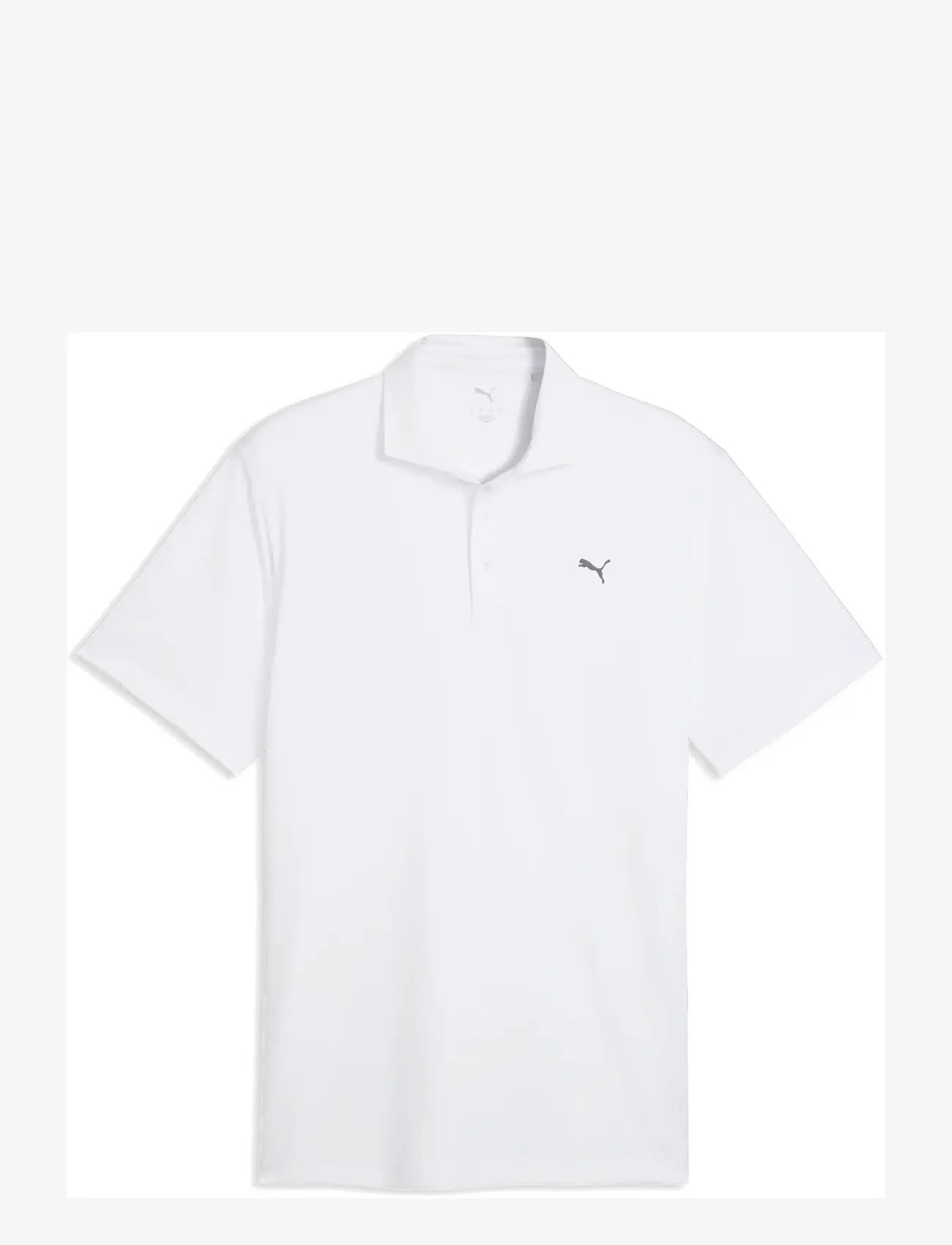 PUMA Golf - Pure 3.0 Polo - LC - oberteile & t-shirts - white glow - 0