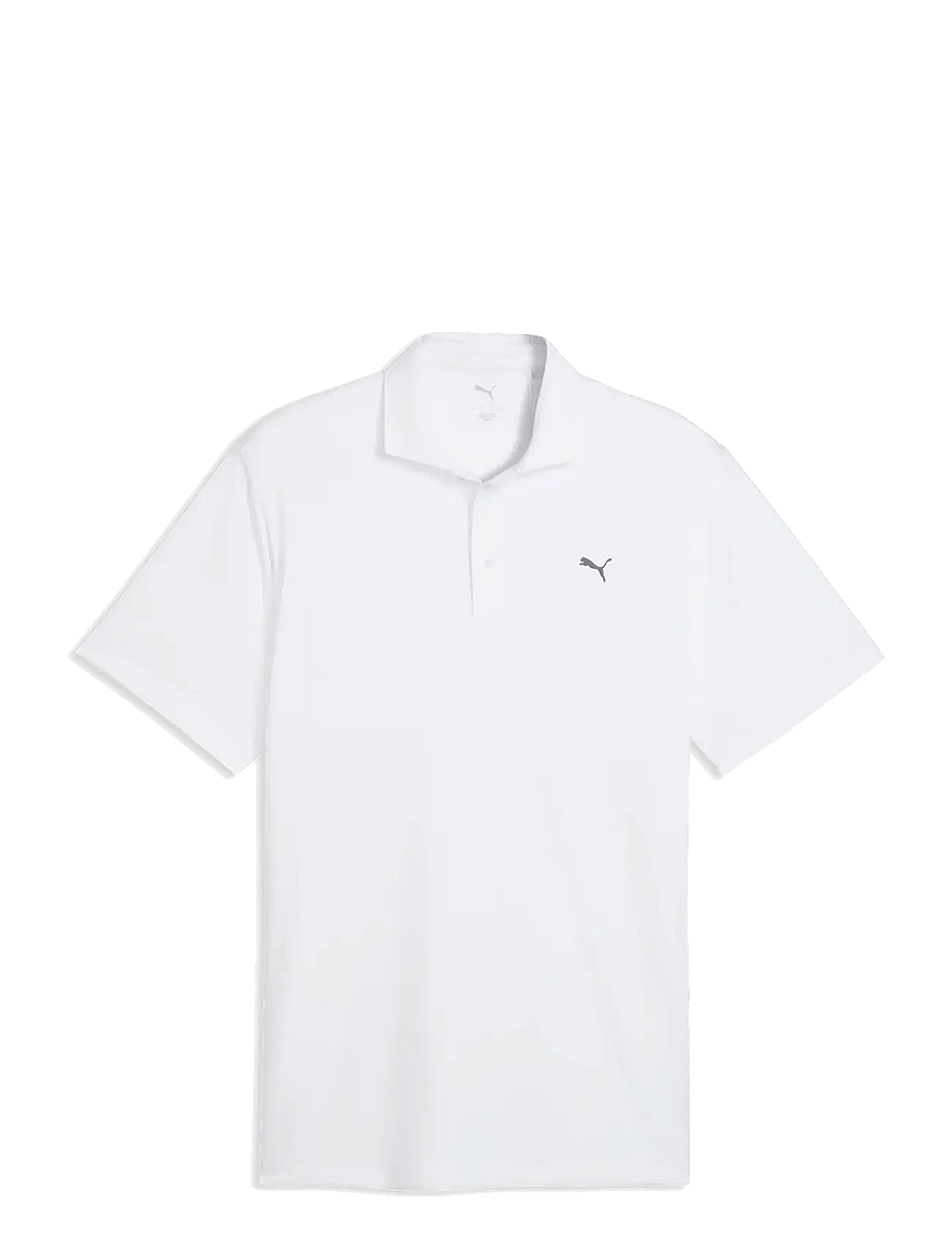 PUMA Golf - Pure 3.0 Polo - LC - palaidinės ir marškinėliai - white glow - 0