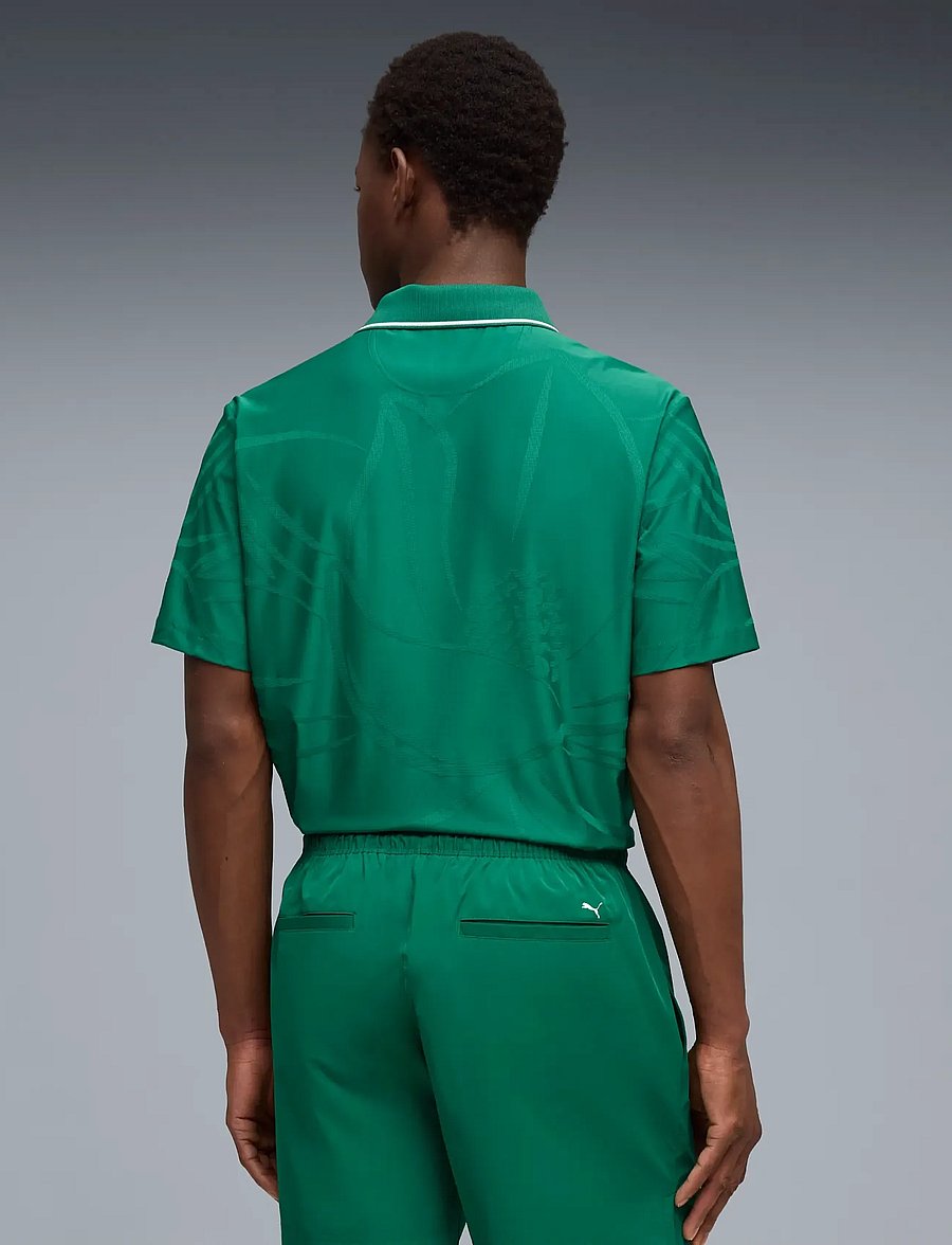 PUMA Golf - 30904 Polo - oberteile & t-shirts - luso green - 4