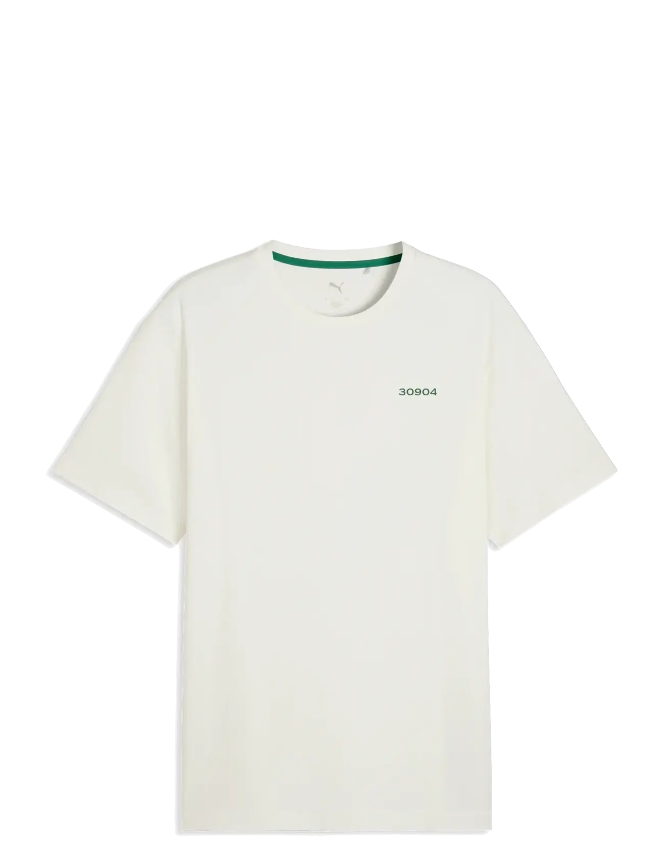 PUMA Golf 30904 T-Shirt - Vis alt - WARM WHITE / green