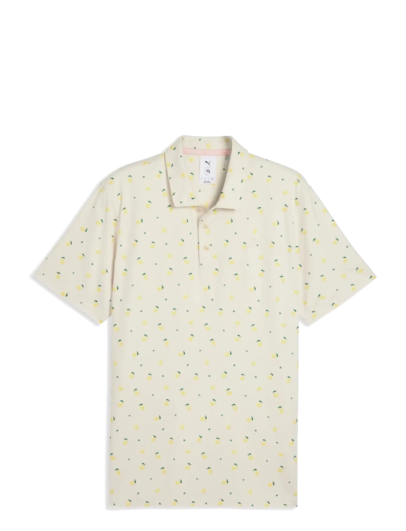PUMA GOLF PumaxAp Cloudspun Lemon Polo Cream - M - Herren