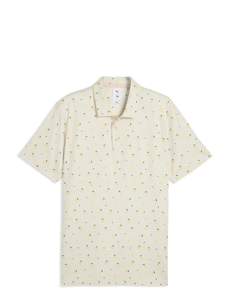 PUMA Golf - PUMA X AP Cloudspun Lemon Polo - oberteile & t-shirts - alpine snow - 1