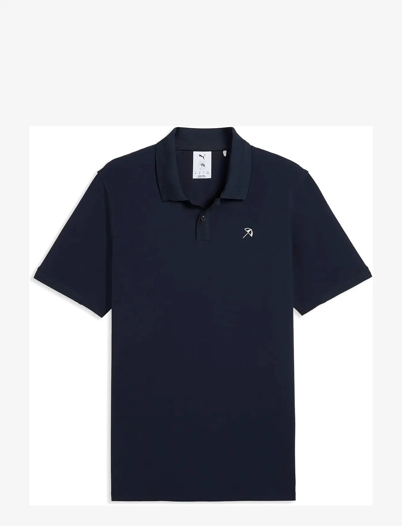PUMA Golf - PUMA X AP Modalon Polo - toppe & t-shirts - deep navy - 0
