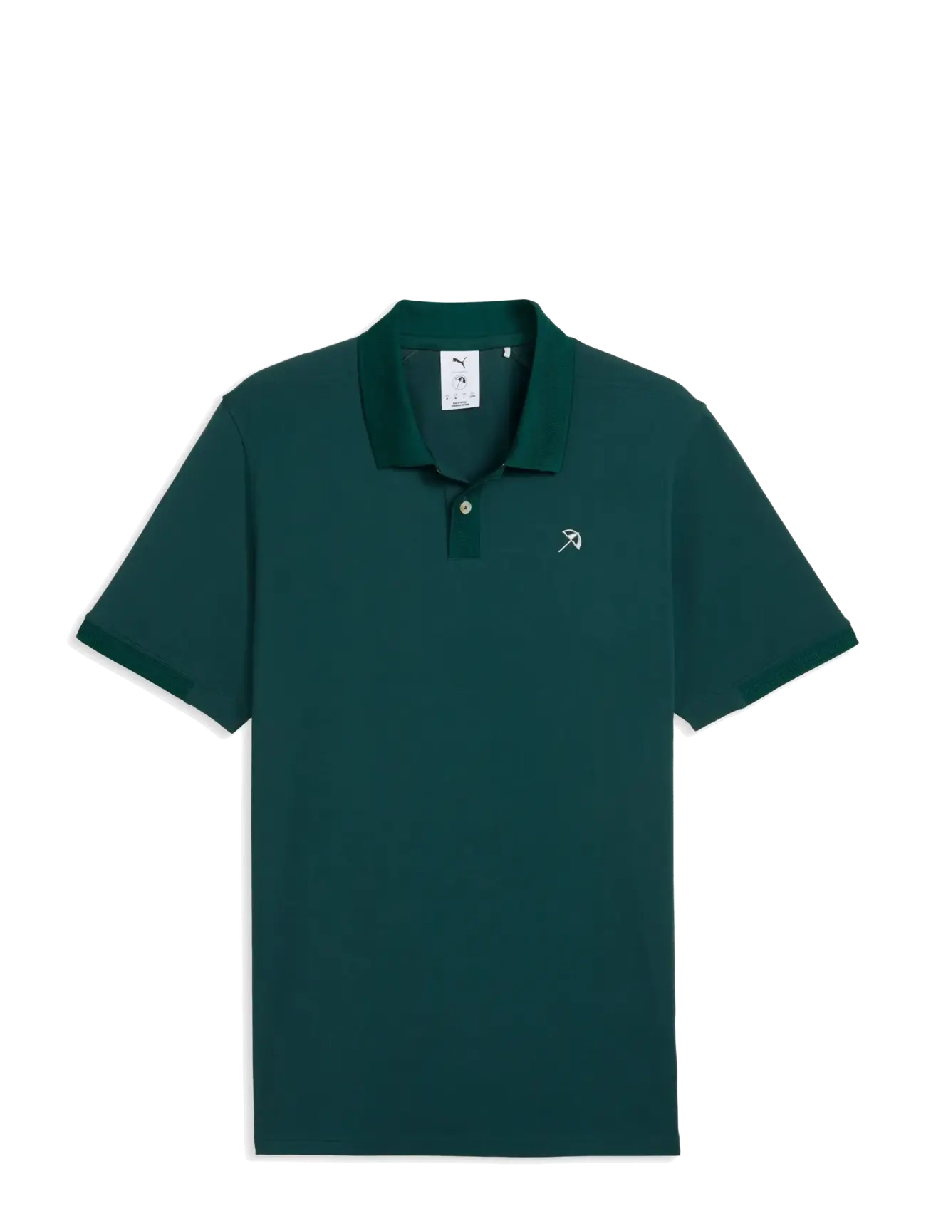 PUMA Golf Puma X Ap Modalon Polo, L, Sport Polos, Grün - Short-sleeved Männerswear