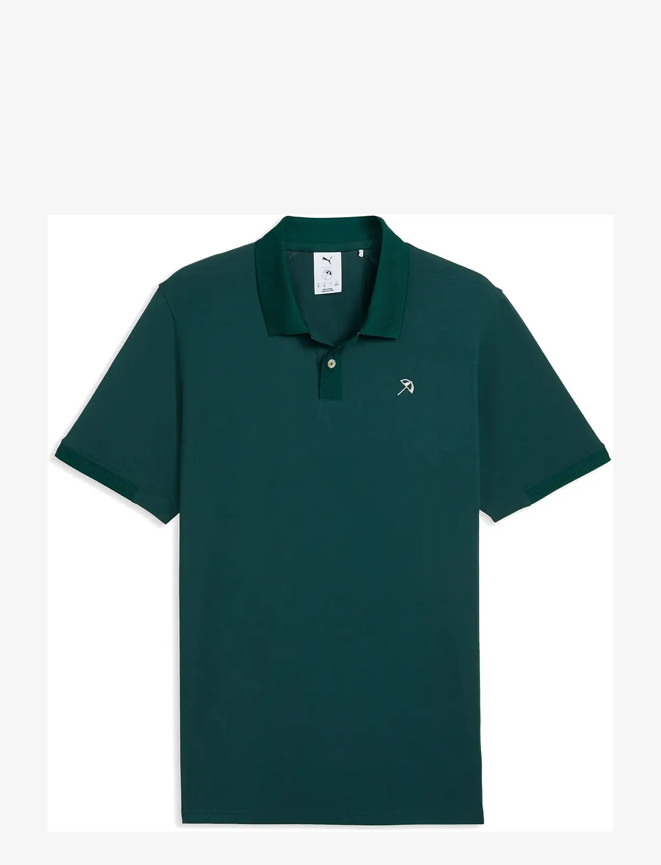 PUMA Golf - PUMA X AP Modalon Polo - oberteile & t-shirts - forest green - 0