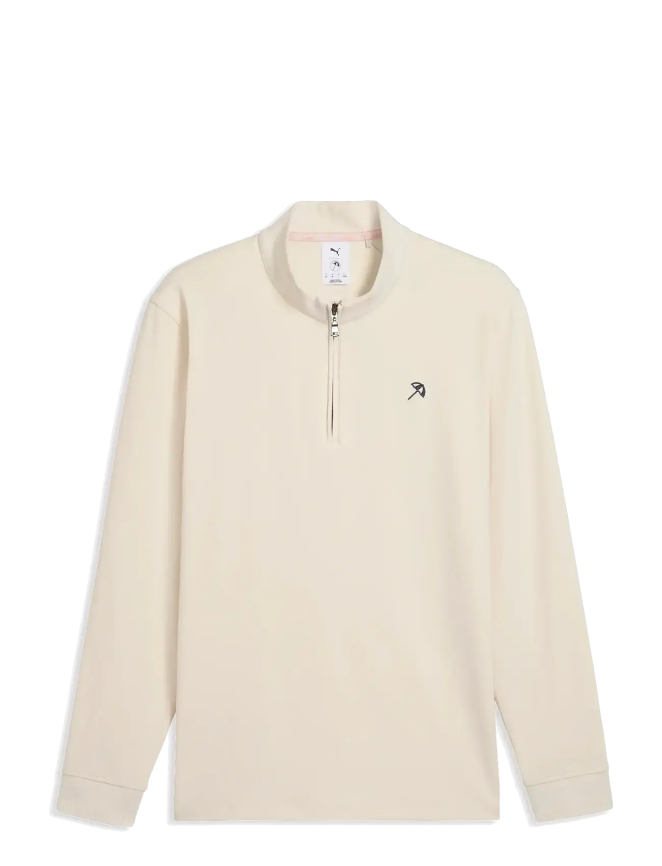PUMA Golf Puma X Ap Cloudspun 1/4 Zip, 3XL, Sport Fleeces & Midlayers, Creme - Männerswear