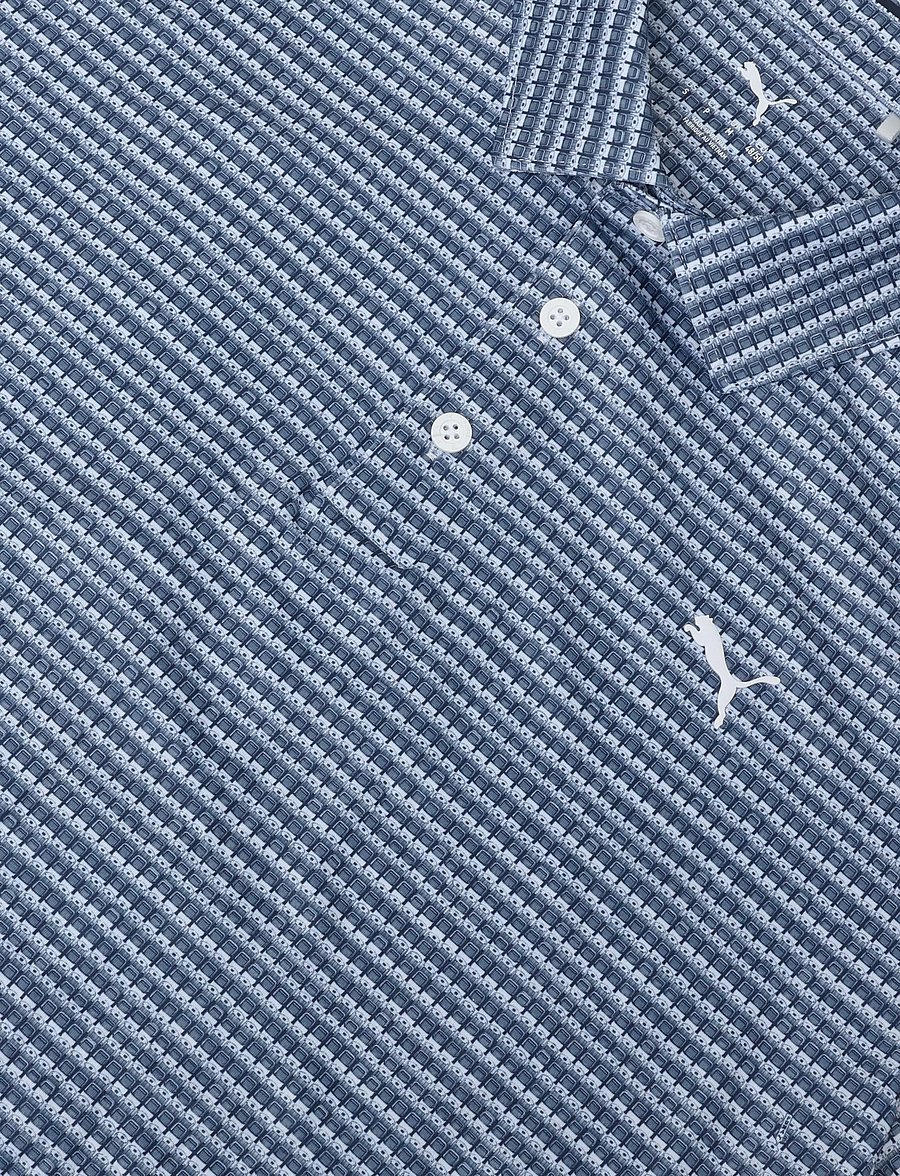 PUMA Golf - MATTR Stadium Polo - LC - white glow-deep navy - 2
