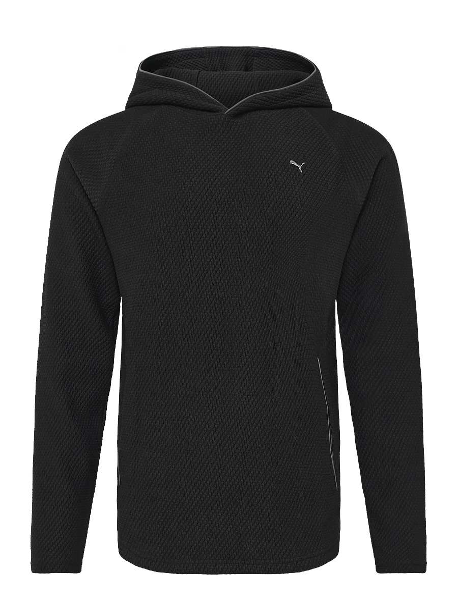 PUMA Golf - Boulder 2.0 Hoodie - LC - overdele - puma black - 0