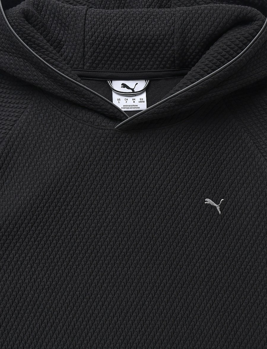 PUMA Golf - Boulder 2.0 Hoodie - LC - overdele - puma black - 2