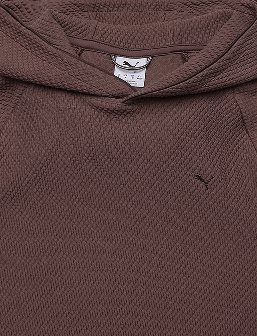 PUMA Golf - Boulder 2.0 Hoodie - LC - sweatshirts - rich cocoa - 2