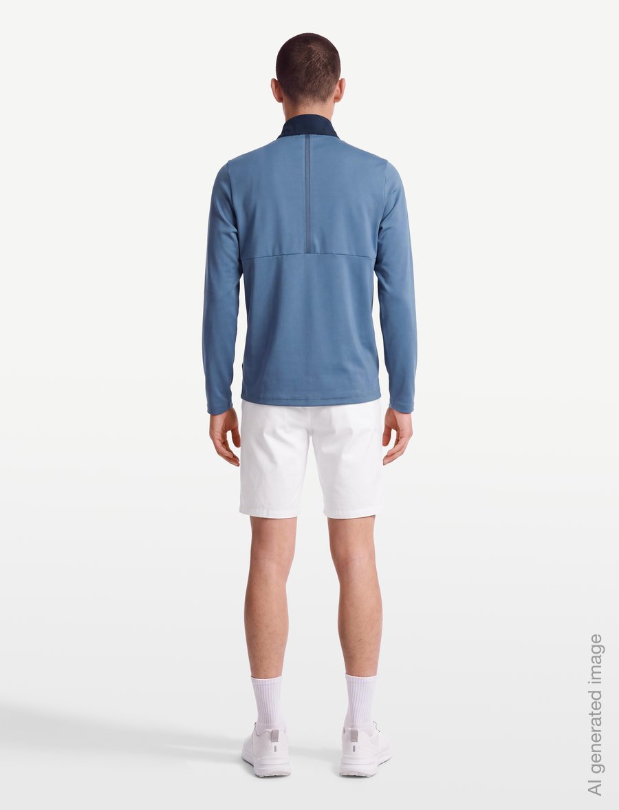 PUMA Golf - Cloudspun Tech Hybrid ½ Zip - LC - golf-jacken - deep navy - 4