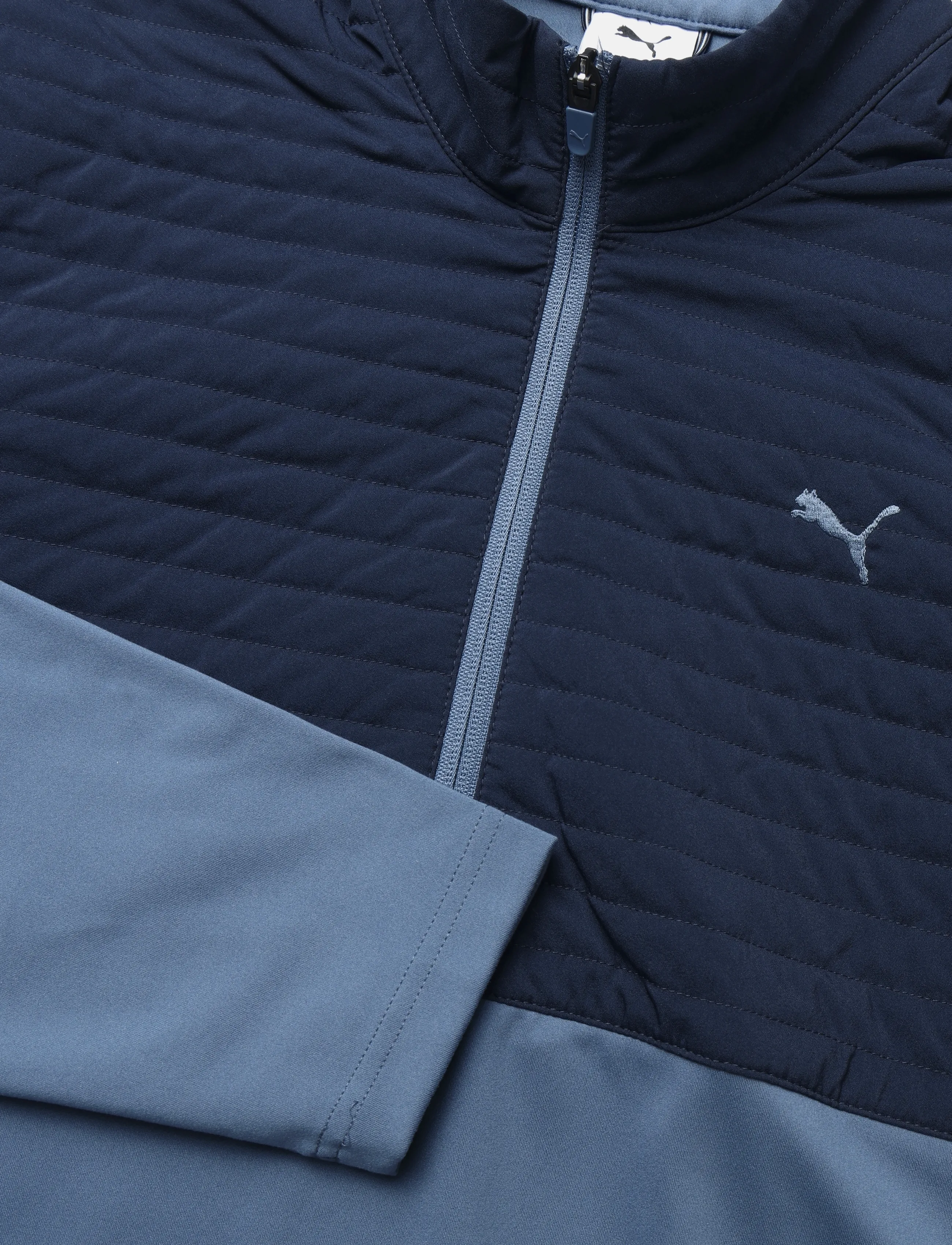 PUMA Golf - Cloudspun Tech Hybrid ½ Zip - LC - deep navy - 2