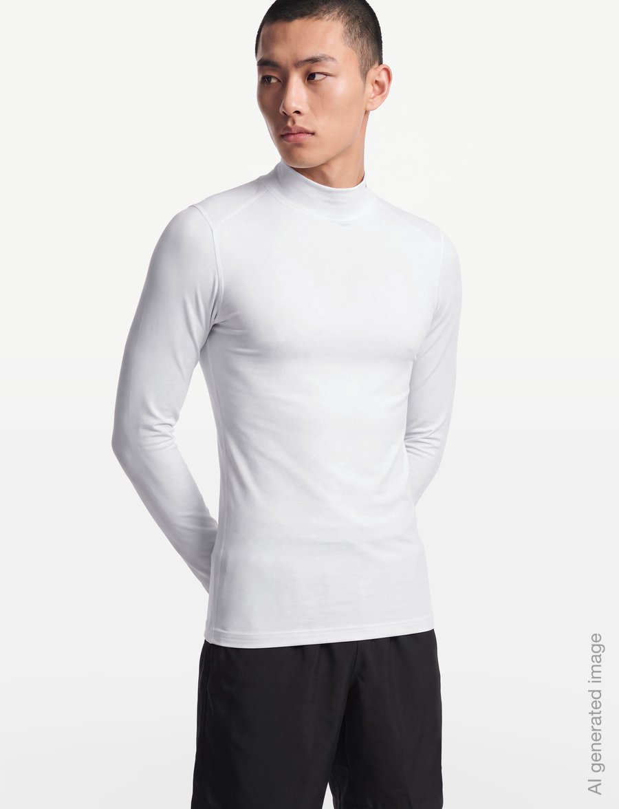 PUMA Golf - Cloudspun Baselayer - underställströjor - white glow - 3