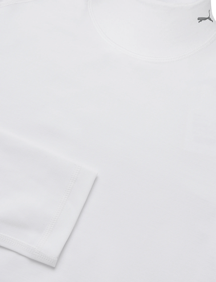 PUMA Golf - Cloudspun Baselayer - underställströjor - white glow - 2