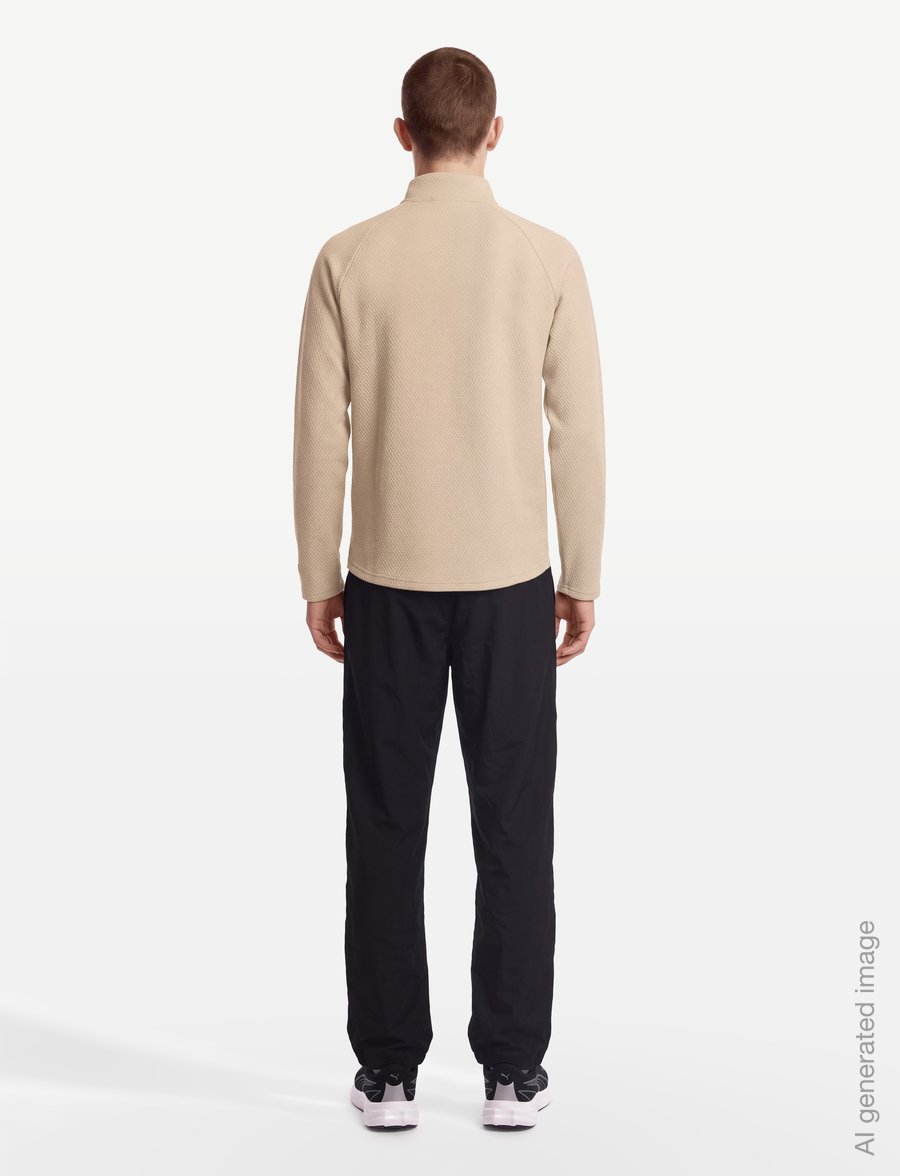 PUMA Golf - Boulder 2.0 1/4 Zip - LC - fleece og mellemlag - birch - 4