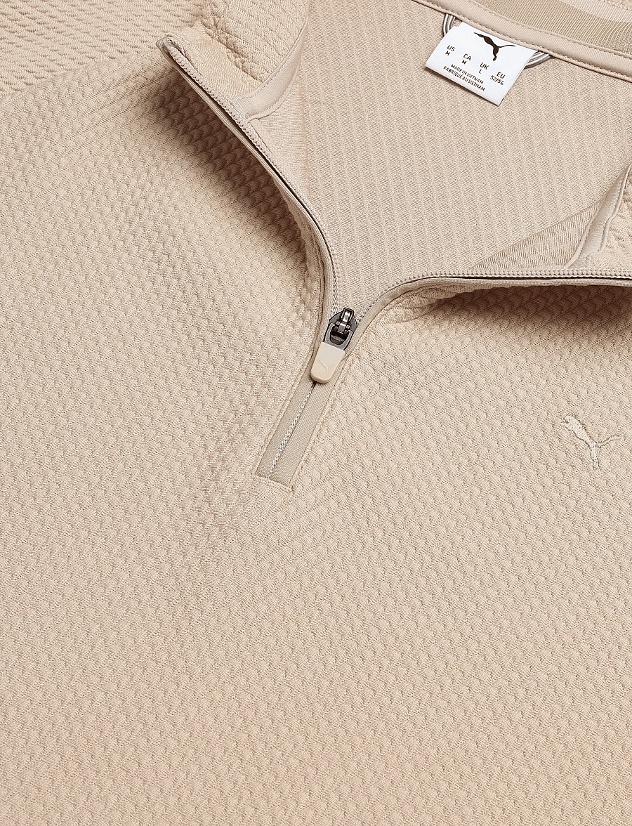 PUMA Golf - Boulder 2.0 1/4 Zip - LC - kampsunid ja vahekihid - birch - 2