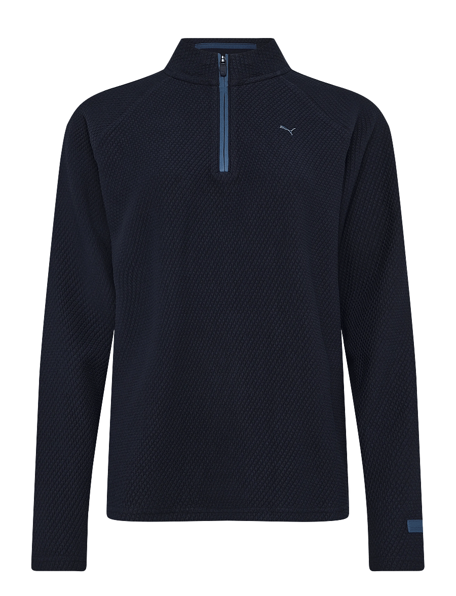 PUMA Golf - Boulder 2.0 1/4 Zip - LC - fleece og mellemlag - deep navy - 0