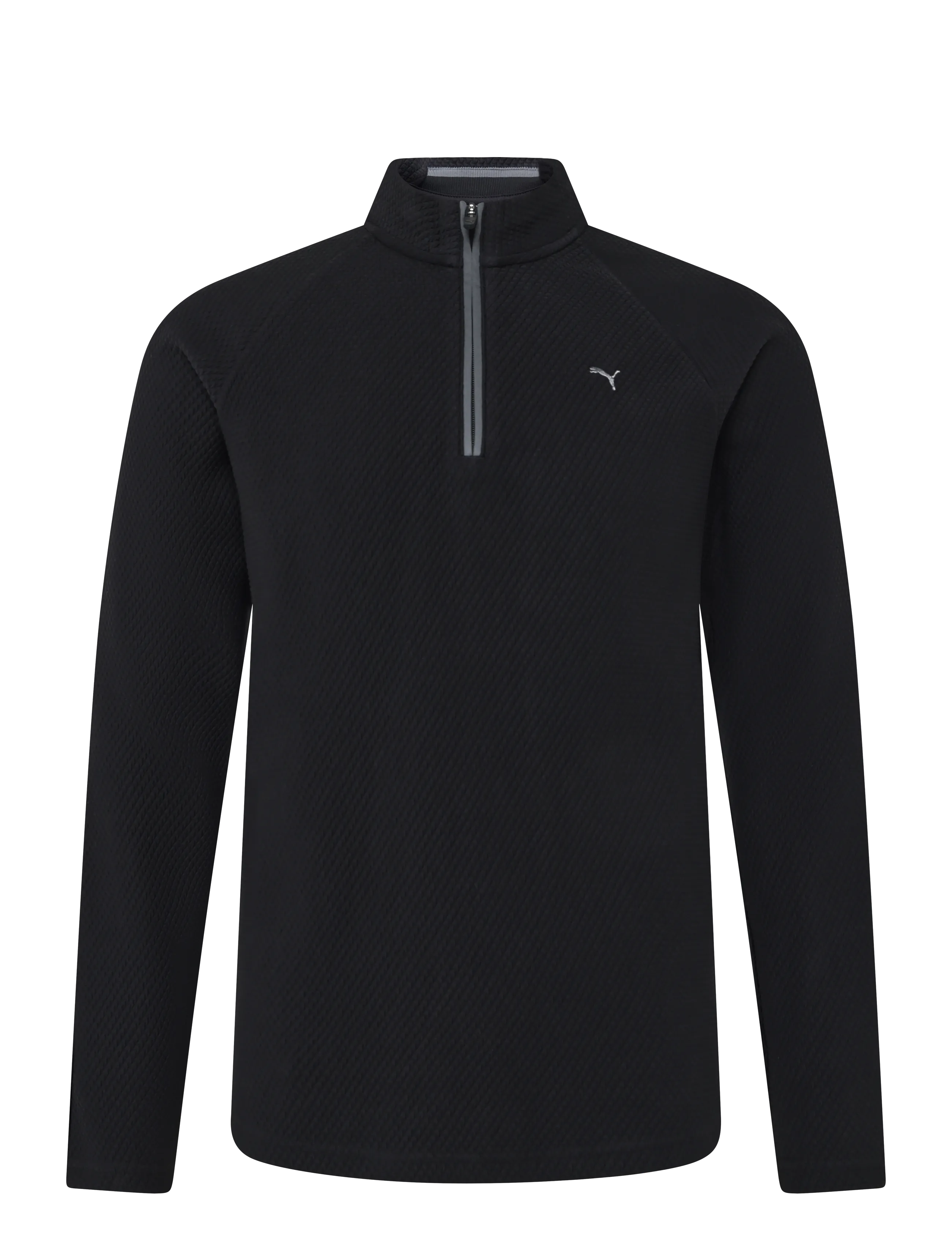PUMA Golf Boulder 2.0 1/4 Zip - Lc, XL, Black, Sport Fleeces & Midlayers > Sport Fleeces, Herre