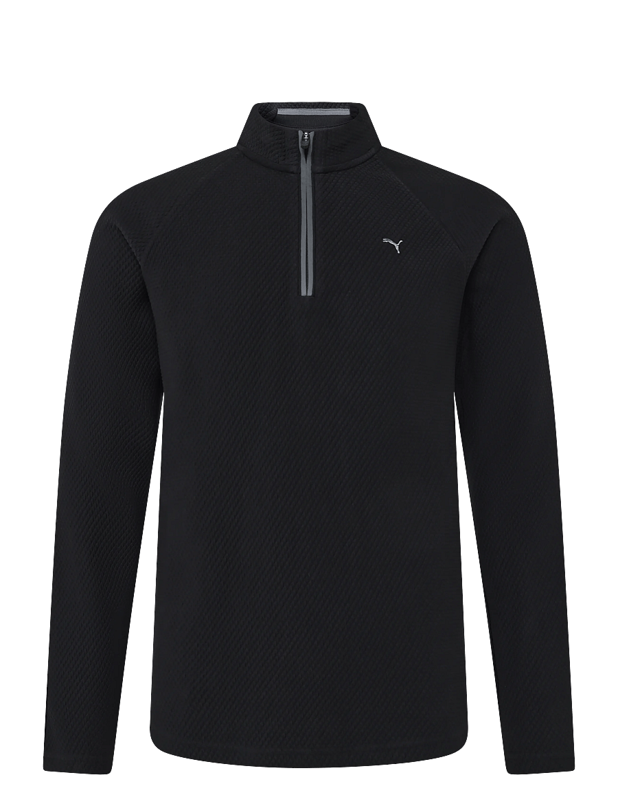 PUMA Golf - Boulder 2.0 1/4 Zip - LC - fleece & midlayer - puma black - 0