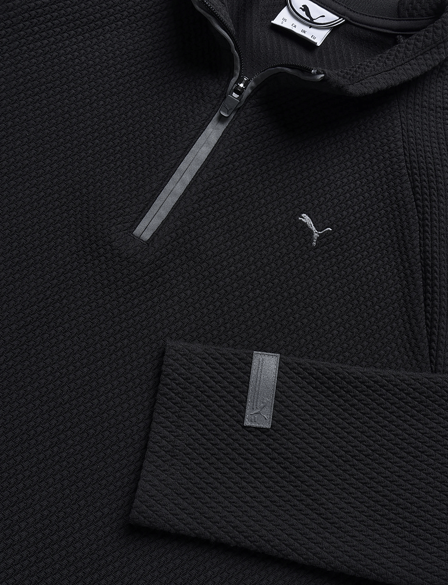 PUMA Golf - Boulder 2.0 1/4 Zip - LC - fleece & midlayer - puma black - 2